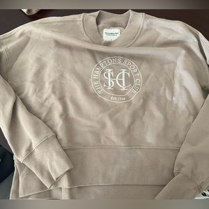Cropped A&F sweatshirt